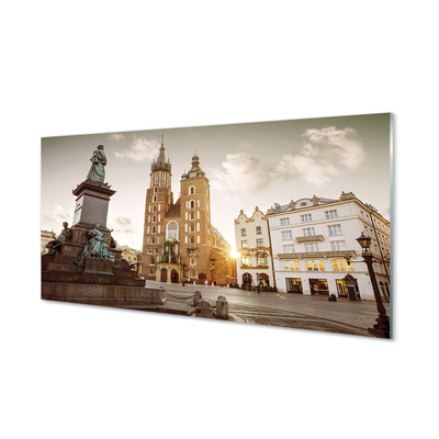 Obraz na akrylátovom skle Memorial church krakow