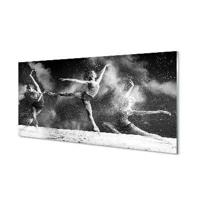Obraz plexi Dámska balerínky dym