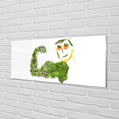 Obraz plexi Znak so zeleninou