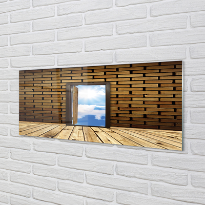 Obraz na akrylátovom skle Dvere neba 3d