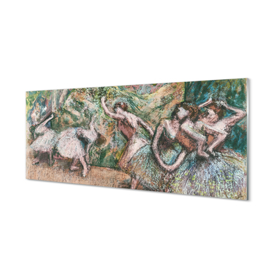 Obraz plexi Skica ženy tancujú lesa