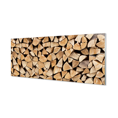 Obraz plexi Wood zloženie paliva