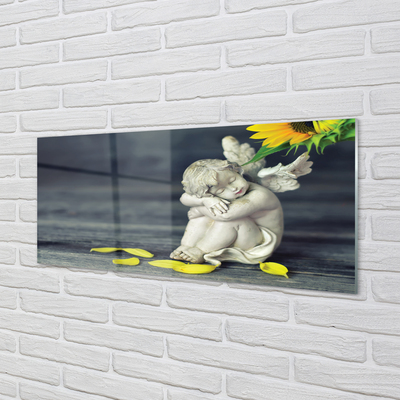 Obraz na akrylátovom skle Spacie anjela slnečnica