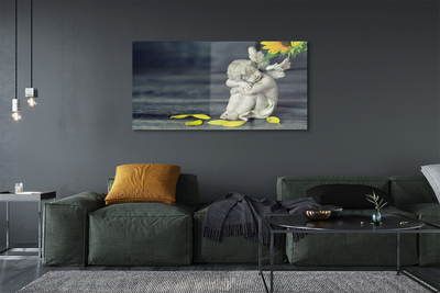 Obraz na akrylátovom skle Spacie anjela slnečnica