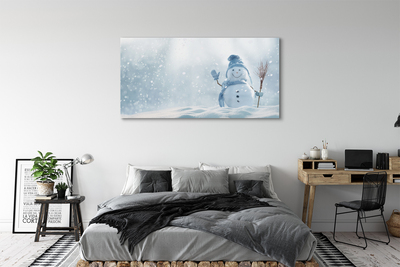 Obraz na akrylátovom skle Snehuliak sneh