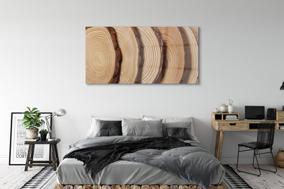 Obraz plexi Plátky obilia dreva