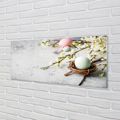 Obraz na akrylátovom skle Kvety vajcia