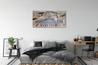 Obraz na akrylátovom skle Rome vatican square panorama