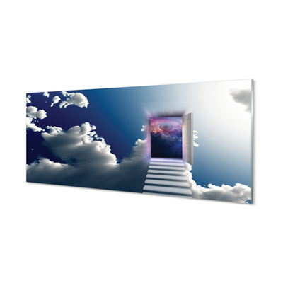 Obraz na akrylátovom skle Sky schody eye