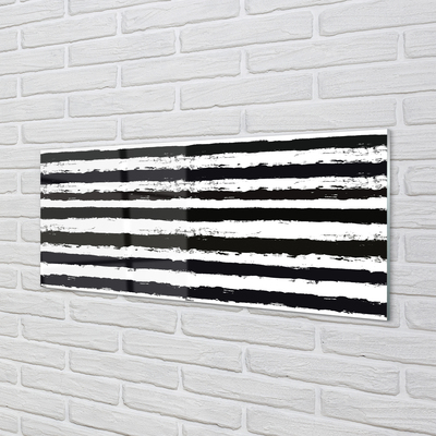 Obraz na akrylátovom skle Nepravidelné pruhy zebra