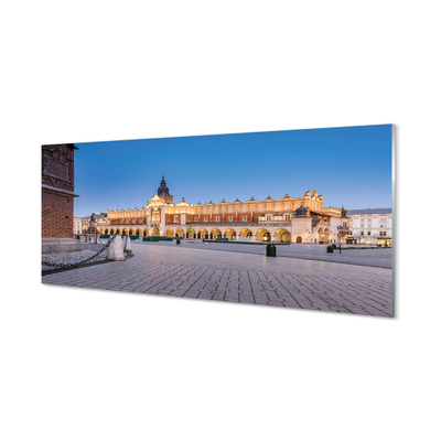 Obraz na akrylátovom skle Krakow sunset sála