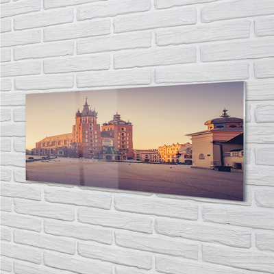 Obraz na akrylátovom skle Krakow kostol svitania