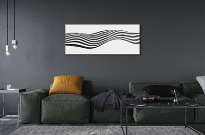 Obraz na akrylátovom skle Zebra pruhy vlna