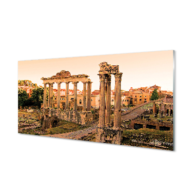 Obraz na akrylátovom skle Rím roman forum svitania
