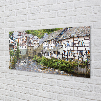 Obraz na akrylátovom skle Germany staré budovy river