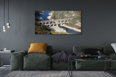 Obraz na akrylátovom skle Rieka rím akvadukty