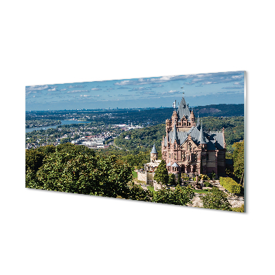 Obraz na akrylátovom skle Nemecko panorama mestského hradu