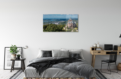 Obraz na akrylátovom skle Nemecko panorama mestského hradu