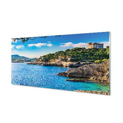 Obraz na akrylátovom skle Španielsko morské pobrežie horách