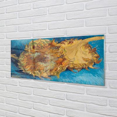 Obraz plexi Umenie kvety slnečnica
