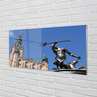 Obraz na akrylátovom skle Memorial church gdańsk