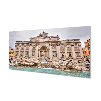 Obraz na akrylátovom skle Rím fontána bazilika