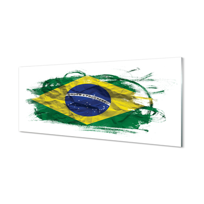 Obraz plexi Vlajka brazílie