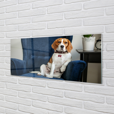 Obraz na akrylátovom skle Sediaci pes