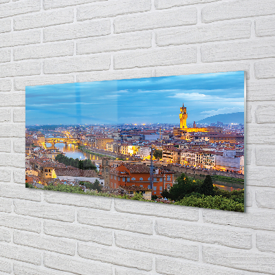 Obraz na akrylátovom skle Taliansko sunset panorama