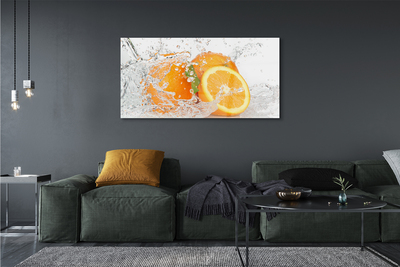 Obraz plexi Pomaranče vo vode