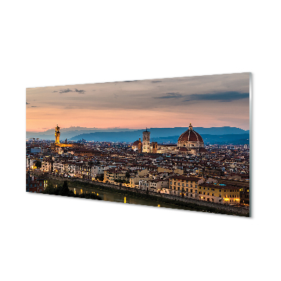 Obraz na akrylátovom skle Italy panorama katedrála hory