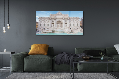 Obraz na akrylátovom skle Katedrála rome fountain