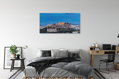 Obraz na plátne Grécko Panorama v Aténach