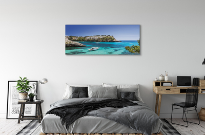 Obraz na plátne Španielsko Cliffs morské pobrežie