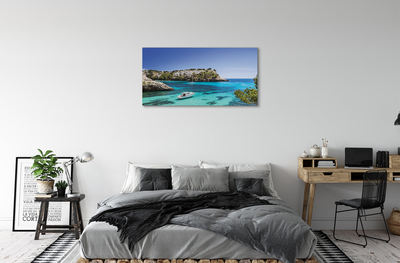Obraz na plátne Španielsko Cliffs morské pobrežie