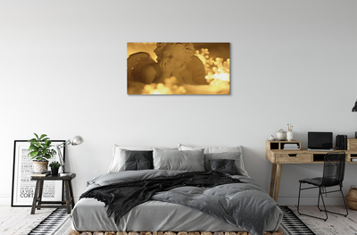 Obraz na plátne Ležiaci anjel svetla