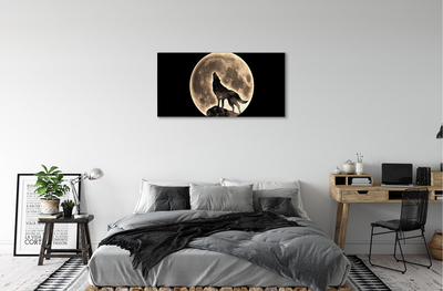 Obraz na plátne wolf moon