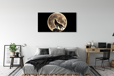 Obraz na plátne wolf moon