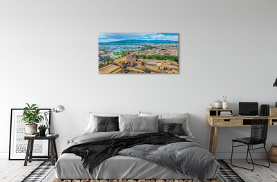 Obraz na plátne Španielsko Port pobreží mesto