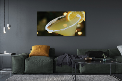 Obraz canvas koktail citrón