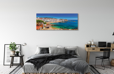 Obraz na plátne Španielsko coast beach city