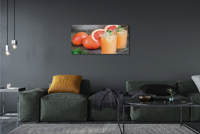Obraz canvas grapefruit koktail