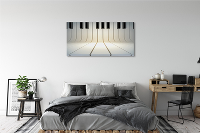 Obraz canvas klávesy klavíra