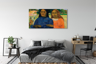 Obraz canvas Dve ženy - Paul Gauguin