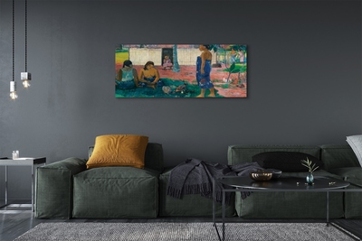 Obraz canvas No te aha oe riri (Prečo sa hneváš?) - Paul Gauguin