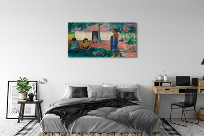 Obraz canvas No te aha oe riri (Prečo sa hneváš?) - Paul Gauguin