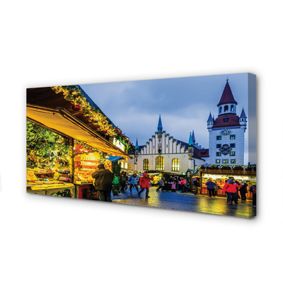 Obraz na plátne Nemecko Old Market prázdniny
