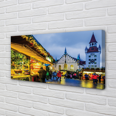 Obraz na plátne Nemecko Old Market prázdniny