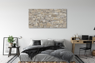Obraz canvas Kamenná múr wall
