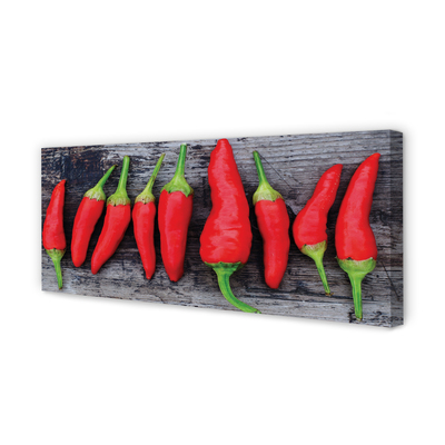 Obraz canvas červené papričky